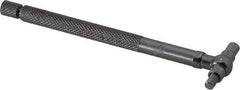 Starrett - 1/2 to 3/4 Inch, 4.2 Inch Overall Length, Telescoping Gage - 2-3/8 Inch Long Handle, Satin Chrome Finish - Industrial Tool & Supply