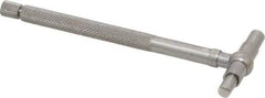 Starrett - 3/4 to 1-1/4 Inch, 3.8 Inch Overall Length, Telescoping Gage - 2-3/8 Inch Long Handle, Satin Chrome Finish - Industrial Tool & Supply