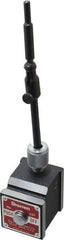 Starrett - 150 Lb Magnetic Force, Fine Adjustment Indicator Positioner & Holder with Base - Post & Rod, Rectangular Base, 1-15/16" Base Height, 1-5/8" Base Length, 1-7/8" Base Width - Industrial Tool & Supply