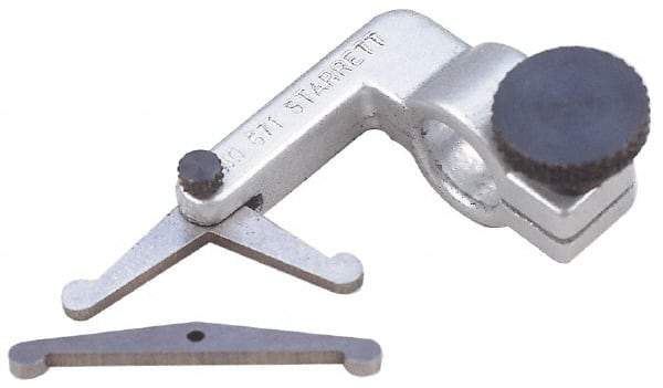 Starrett - 1/8 Inch Diameter, Drop Indicator Universal Attachment - For Use with AGD Indicators with 0.375 Inch Stems - Industrial Tool & Supply