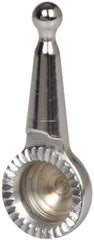 Starrett - 1/16" Ball Diam, Steel, Ball Test Indicator Contact Point - 5/32" Contact Point Length, Use with Starrett 711 Series Last Word Dial Test Indicators - Industrial Tool & Supply