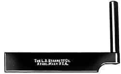 Starrett - 3/8 x 3/4 x 6, 4-1/2 Inch Long Spindle , 5/16 Inch Spindle Test Indicator Holder - For Use with 650, 651, 196 and 196M Back Plunger and Universal Dial Indicators - Industrial Tool & Supply