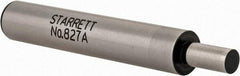 Starrett - 0.2" Head Diam, 3/8" Shank, Single End, Mechanical Edge Finder - Cylindrical Contact - Industrial Tool & Supply