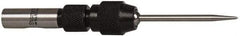 Starrett - Single End, Center Finder Set Mechanical - Conical Head Type, 4 Pieces - Industrial Tool & Supply