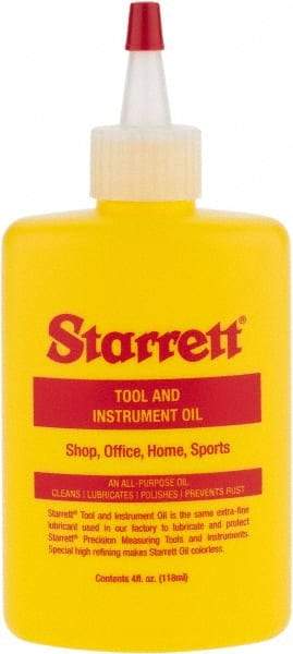 Starrett - Micrometer Oil - Use with Vernier Calipers - Industrial Tool & Supply
