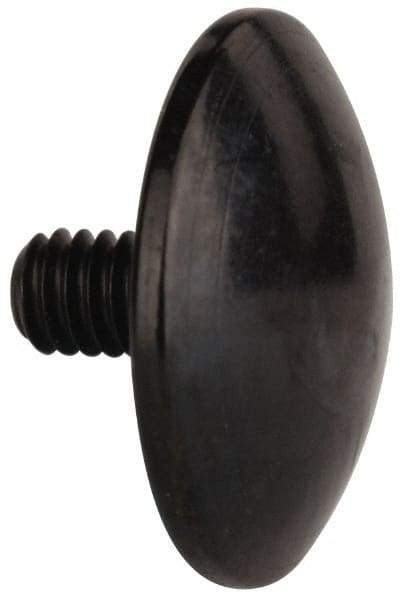 Starrett - #4-48, 1/2" Ball Diam, Steel Contact Point - 1/8" Contact Point Length, Use with AGD Dial Indicators - Industrial Tool & Supply