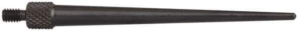 Starrett - #4-48, 1/16" Ball Diam, Steel Tapered Contact Point - 2" Contact Point Length, Use with AGD Dial Indicators - Industrial Tool & Supply