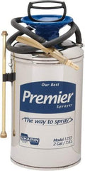 Chapin - 2 Gal Garden Hand Sprayer - Stainless Steel Tank, Wide Mouth, Reinforced Hose, For Industrial Applications - Industrial Tool & Supply