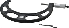 Starrett - 6 to 7" Range, 0.0001" Graduation, Mechanical Outside Micrometer - Industrial Tool & Supply