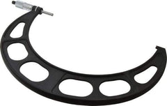 Starrett - 11 to 12" Range, 0.0001" Graduation, Mechanical Outside Micrometer - Ratchet Stop Thimble, Accurate to 0.0002" - Industrial Tool & Supply