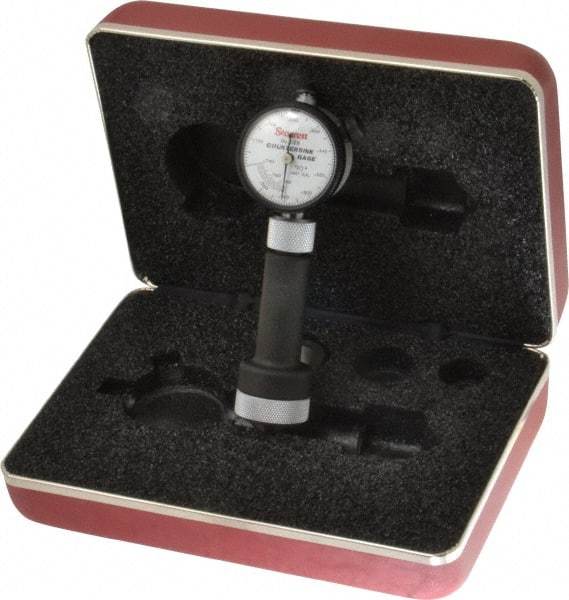 Starrett - 0.56 to 0.78" 90° Countersink Gage - White Dial Face - Industrial Tool & Supply
