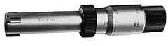 Starrett - 4 to 5", 4" Gage Depth, Mechanical Inside Hole Micrometer - 0.0003" Graduation, 0.00025" Accuracy, Ratchet Stop Thimble - Industrial Tool & Supply