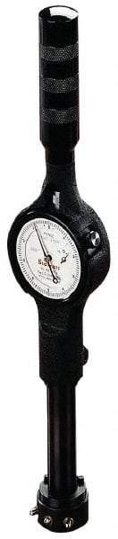 Starrett - 8 to 12-1/8" Dial Bore Gage - 0.0001" Graduation, 7" Gage Depth, Hardened Tool Steel - Industrial Tool & Supply