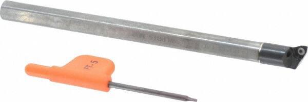 Kennametal - 10.54mm Min Bore Diam, 127mm OAL, 7.94mm Shank Diam, E-SWLP Indexable Boring Bar - WP.. Insert, Screw Holding Method - Industrial Tool & Supply