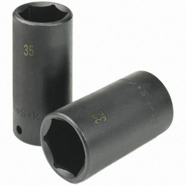 SK - Impact Socket - 1/2"DR 9/16" DEEP IMPACT SOCKET - Industrial Tool & Supply
