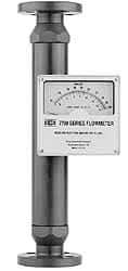 King - 2" Flange Port PVC/Hastelloy Flowmeter - 125 Max psi, 100 GPM, PVC - Industrial Tool & Supply