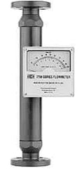 King - 2" Flange Port PVC/Hastelloy Flowmeter - 125 Max psi, 100 GPM, PVC - Industrial Tool & Supply