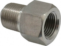 Made in USA - 1/2 Thread, 2,0000 Max psi, Pressure Snubber - Water and Light Oil, 303 Material Grade - Industrial Tool & Supply