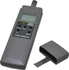 General - 14 to 122°F, 5 to 95% Humidity Range, Thermo-Hygrometer - 3% Relative Humidity Accuracy - Industrial Tool & Supply