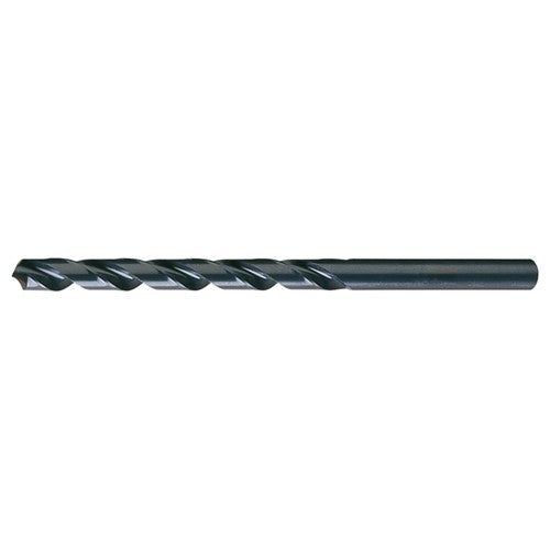 #6 RHS / RHC HSS 118 Degree Radial Point General Purpose Taper Length Drill - Steam Oxide - Exact Industrial Supply
