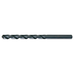 #6 RHS / RHC HSS 118 Degree Radial Point General Purpose Taper Length Drill - Steam Oxide - Exact Industrial Supply