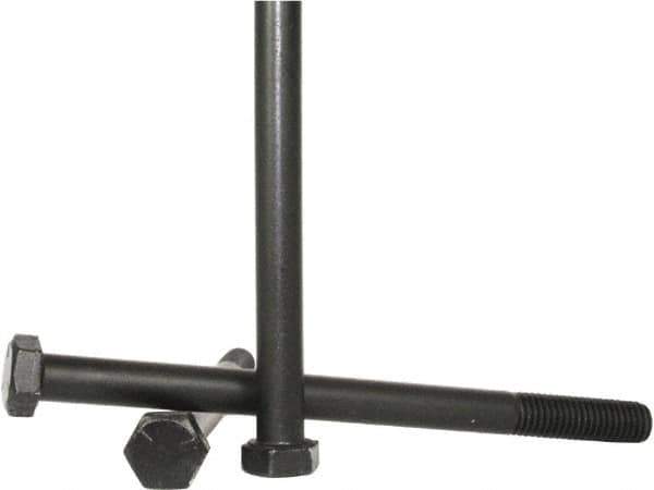 Value Collection - 1-3/8 - 12 UNF, 10" Length Under Head Hex Head Cap Screw - Partially Threaded, Grade 8 Alloy Steel, Uncoated, 2-1/16" Hex - Industrial Tool & Supply