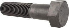 Value Collection - 1-1/2 - 6 UNC, 6" Length Under Head Hex Head Cap Screw - Partially Threaded, Grade 8 Alloy Steel, Uncoated, 2-1/4" Hex - Industrial Tool & Supply