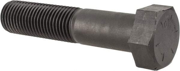 Value Collection - 1-1/2 - 6 UNC, 7" Length Under Head Hex Head Cap Screw - Partially Threaded, Grade 8 Alloy Steel, Uncoated, 2-1/4" Hex - Industrial Tool & Supply
