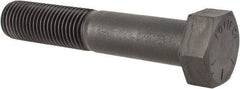 Value Collection - 1-1/2 - 6 UNC, 8" Length Under Head Hex Head Cap Screw - Partially Threaded, Grade 8 Alloy Steel, Uncoated, 2-1/4" Hex - Industrial Tool & Supply