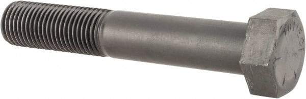 Value Collection - 1-1/2 - 6 UNC, 9" Length Under Head Hex Head Cap Screw - Partially Threaded, Grade 8 Alloy Steel, Uncoated, 2-1/4" Hex - Industrial Tool & Supply