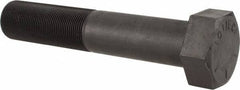 Value Collection - 1-1/2 - 12 UNF, 8" Length Under Head Hex Head Cap Screw - Partially Threaded, Grade 8 Alloy Steel, Uncoated, 2-1/4" Hex - Industrial Tool & Supply