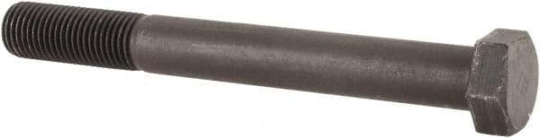 Value Collection - 1-1/8 - 7 UNC, 14" Length Under Head Hex Head Cap Screw - Partially Threaded, Grade 8 Alloy Steel, Uncoated, 1-11/16" Hex - Industrial Tool & Supply