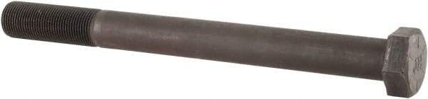 Value Collection - 1-1/8 - 12 UNF, 12" Length Under Head Hex Head Cap Screw - Partially Threaded, Grade 8 Alloy Steel, Uncoated, 1-11/16" Hex - Industrial Tool & Supply