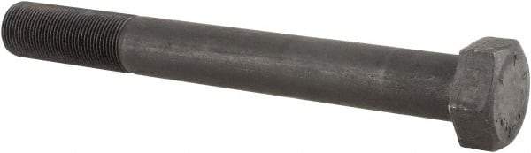 Value Collection - 1-1/4 - 12 UNF, 11" Length Under Head Hex Head Cap Screw - Partially Threaded, Grade 8 Alloy Steel, Uncoated, 1-7/8" Hex - Industrial Tool & Supply