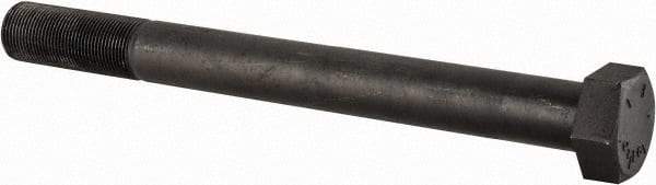 Value Collection - 1-1/4 - 12 UNF, 13" Length Under Head Hex Head Cap Screw - Partially Threaded, Grade 8 Alloy Steel, Uncoated, 1-7/8" Hex - Industrial Tool & Supply