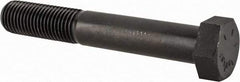 Value Collection - 1-3/8 - 6 UNC, 9" Length Under Head Hex Head Cap Screw - Partially Threaded, Grade 8 Alloy Steel, Uncoated, 2-1/16" Hex - Industrial Tool & Supply