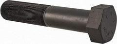 Value Collection - 1-3/8 - 12 UNF, 7" Length Under Head Hex Head Cap Screw - Partially Threaded, Grade 8 Alloy Steel, Uncoated, 2-1/16" Hex - Industrial Tool & Supply