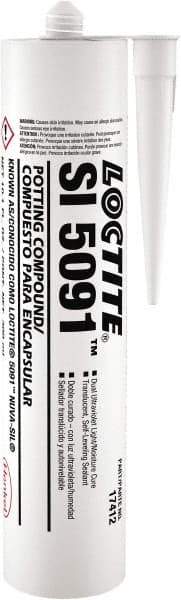 Loctite - 10.1 oz Cartridge Silicone - 0.33 min Working Time - Industrial Tool & Supply