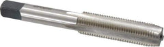 Heli-Coil - M10x1.25 Metric Fine, D3, 4 Flute, Plug Chamfer, Bright Finish, High Speed Steel Hand STI Tap - 85.72mm OAL, 42.07mm Thread Length, 11.11mm Square Length, 6.98mm Square Size, 5H Class of Fit - Exact Industrial Supply