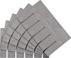 Quantum Storage - 8.3" Wide x 5" High, Gray Bin Divider - Use with DG91050 - Industrial Tool & Supply