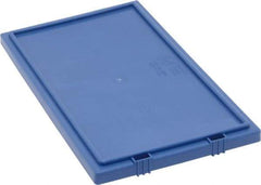 Quantum Storage - 19.5" Long x 15.5" Wide x 1" High Blue Lid - For Use with Quantum Storage Systems - SNT190, SNT195 - Industrial Tool & Supply