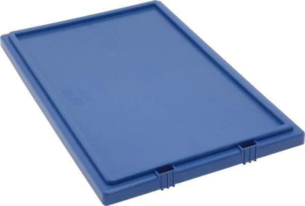 Quantum Storage - 23.5" Long x 15.5" Wide x 1" High Blue Lid - For Use with Quantum Storage Systems - SNT240 - Industrial Tool & Supply