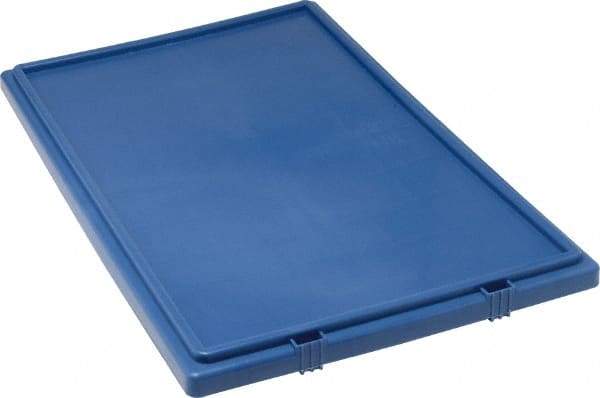 Quantum Storage - 29.5" Long x 19.5" Wide x 1" High Blue Lid - For Use with Quantum Storage Systems - SNT300 - Industrial Tool & Supply