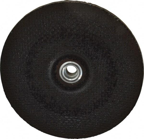 Norton - 24 Grit, 7" Wheel Diam, 1/4" Wheel Thickness, Type 28 Depressed Center Wheel - Aluminum Oxide, 8,600 Max RPM, Compatible with Angle Grinder - Industrial Tool & Supply