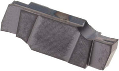 Iscar - 178010GIPI Grade IC908, 1.78mm Cutting Width Carbide Grooving Insert - 2.5mm Max Depth of Cut, Neutral, 0.1mm Corner Radius, TiAlN Finish - Industrial Tool & Supply