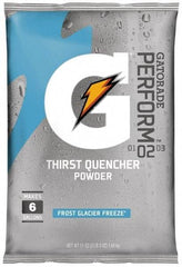 Gatorade - 51 oz Pack Glacier Freeze Activity Drink - Powdered, Yields 6 Gal - Industrial Tool & Supply