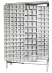 Quantum Storage - 3,000 Lb Capacity, 16" Deep x 48" Wide x 67" High, Steel Floor Rack - Industrial Tool & Supply