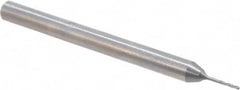 Magafor - 0.4801mm Solid Carbide 4 Flute Chucking Reamer - Industrial Tool & Supply