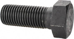 Value Collection - 2 - 4-1/2 UNC, 5" Length Under Head Hex Head Cap Screw - Partially Threaded, Grade 5 Steel, Uncoated, 3" Hex - Industrial Tool & Supply