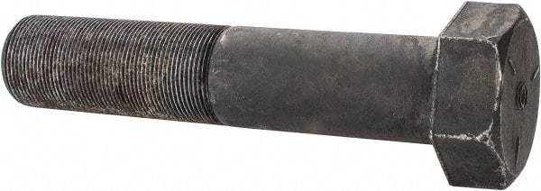 Value Collection - 1-3/4 - 12 UN, 8-1/2" Length Under Head Hex Head Cap Screw - Partially Threaded, Grade 5 Steel, Uncoated, 2-5/8" Hex - Industrial Tool & Supply